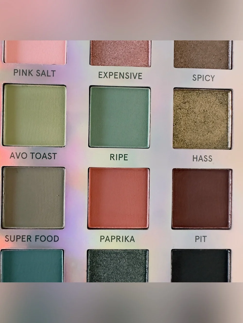 Lot of 4 BH Cosmetics 16-Color Eyeshadow Palettes: Weekend Vibes & Travel Series